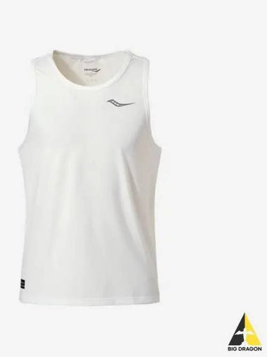 Stopwatch singlet M white - SAUCONY - BALAAN 1