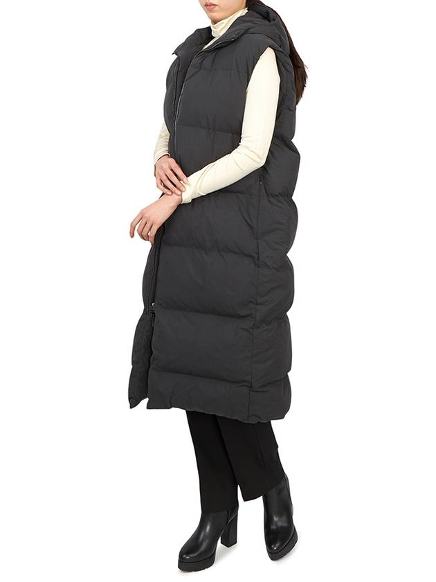 Women's Hooded Padded Vest Black - STUDIO NICHOLSON - BALAAN 8