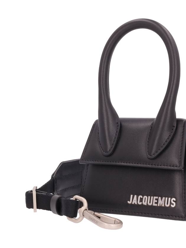 Le Chiquito Homme Les Classic Mini Tote Bag Black - JACQUEMUS - BALAAN 4