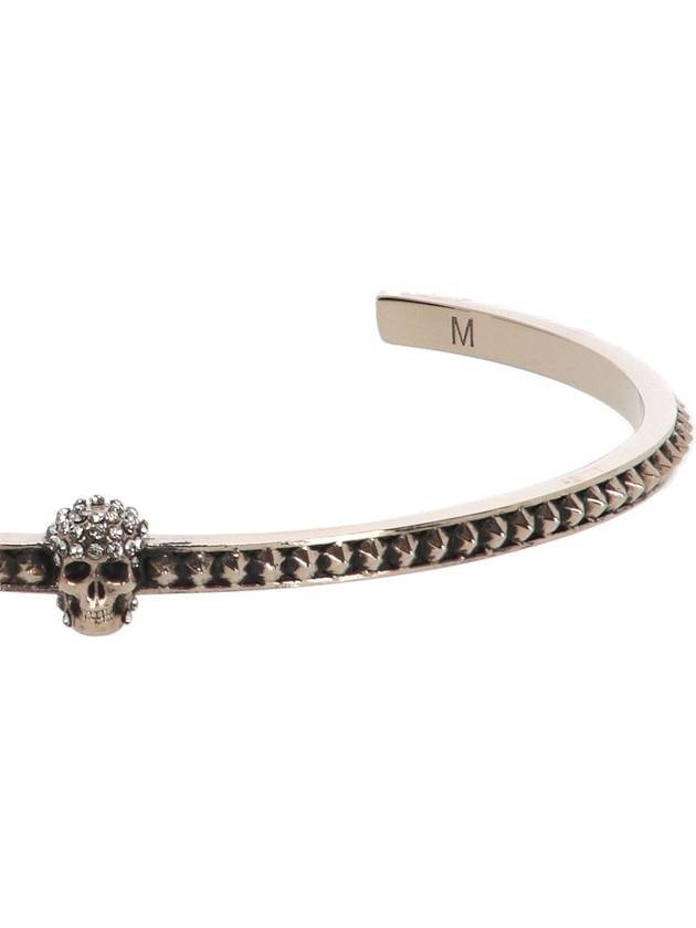 Crystal Skull Cuff Bracelet - ALEXANDER MCQUEEN - BALAAN 3