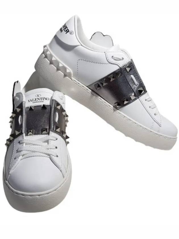 S0A01 BMT 2C0 Hidden Open Sneakers White - VALENTINO - BALAAN 5