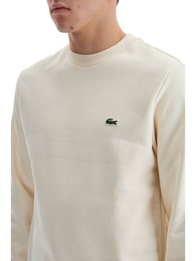 classic fit crewneck sweatshirt - LACOSTE - BALAAN 4