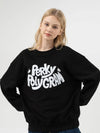 PERKY POLY SWEATSHIRTS BLACK - POLYGRAM - BALAAN 4