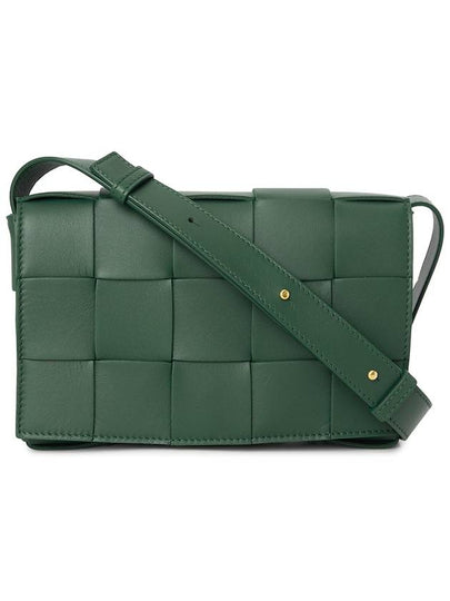 Intrecciato Cassette Cross Bag Green - BOTTEGA VENETA - BALAAN 2