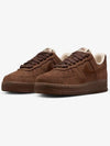 Air Force 1 07 Suede Low Top Sneakers Cacao Wow - NIKE - BALAAN 6