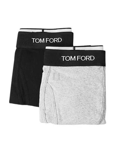 Men's Cotton Boxer Briefs 2 Pack - TOM FORD - BALAAN 2