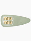 patent hair clip aqua - MIU MIU - BALAAN 1
