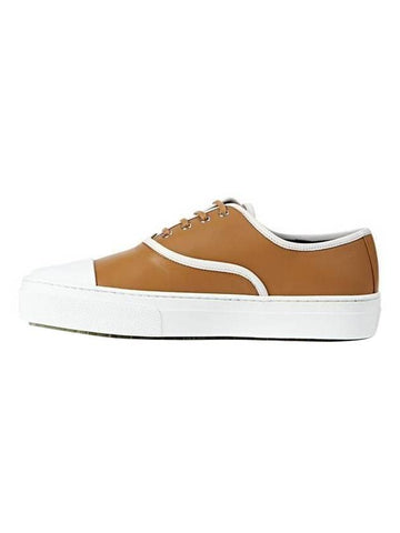 Nappa Low Top Sneakers Camel - CELINE - BALAAN 1