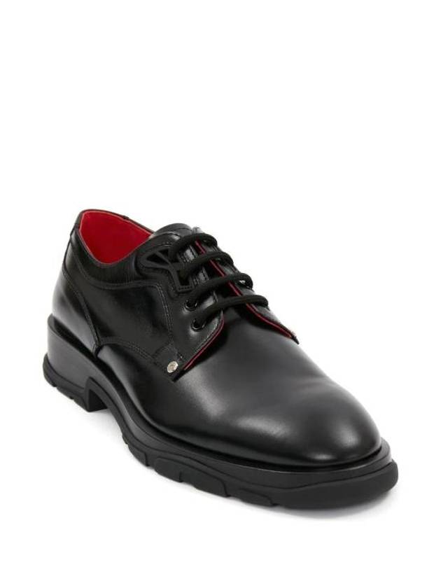 Men's Slim Tread Lace-Up Derby Black - ALEXANDER MCQUEEN - BALAAN 3