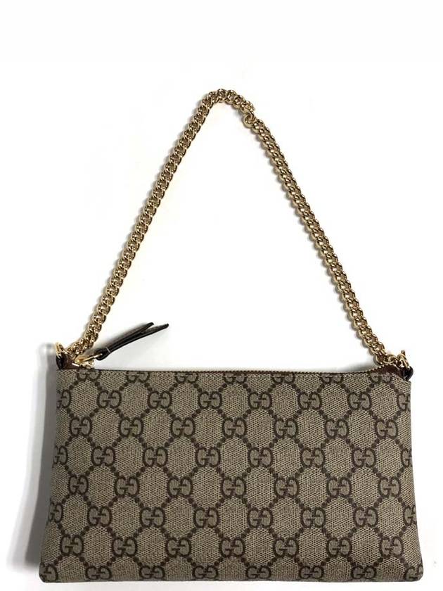 GG Supreme Mini Shoulder Bag Beige - GUCCI - BALAAN 3