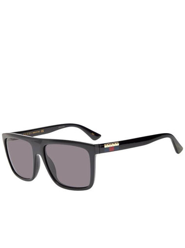 Eyewear Oversized Square Sunglasses Black - GUCCI - BALAAN 1