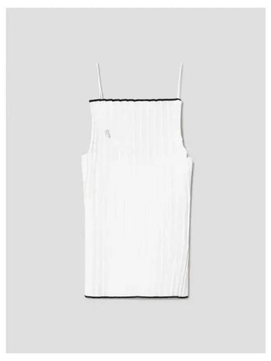 Jacquemus Women s Le Haut Maille Pleats White Domestic Product GM0024030758258 - JACQUEMUS - BALAAN 1