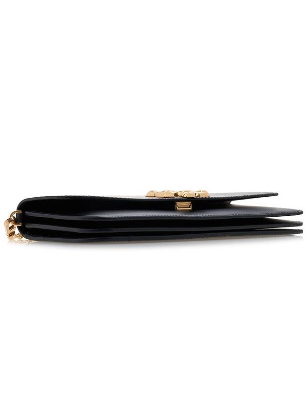 Eleanor Chain Shoulder Bag Black - TORY BURCH - BALAAN 6