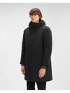 Micro Hooded Down Parka Black - CP COMPANY - BALAAN 2