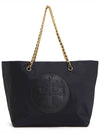 Ella Chain Tote Bag Black - TORY BURCH - BALAAN 2