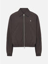 De Coeur Zip-Up Jacket Dark Coffee - AMI - BALAAN 2