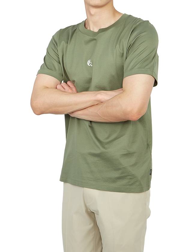 Shadow Project Logo Short Sleeve T-Shirt Green - STONE ISLAND - BALAAN 6