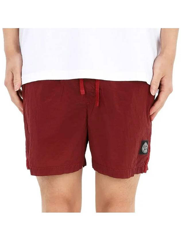 Swimming Nylon Trunk Shorts Red - STONE ISLAND - BALAAN 2