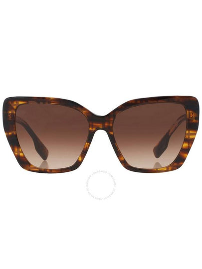 Eyewear Tamsin Sunglasses Havana Brown - BURBERRY - BALAAN 2