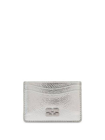 card wallet 779668 Silver - GANNI - BALAAN 1