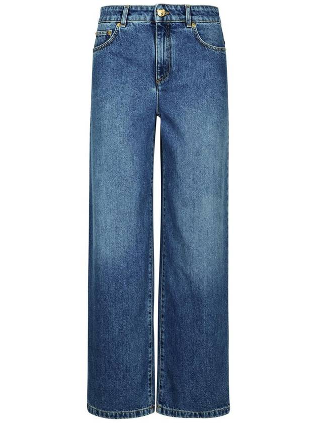 Moschino Blue Cotton Jeans - MOSCHINO - BALAAN 1