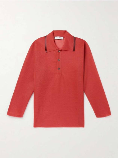 Jersey Big Piquet Polo Shirt Red - OUR LEGACY - BALAAN 1