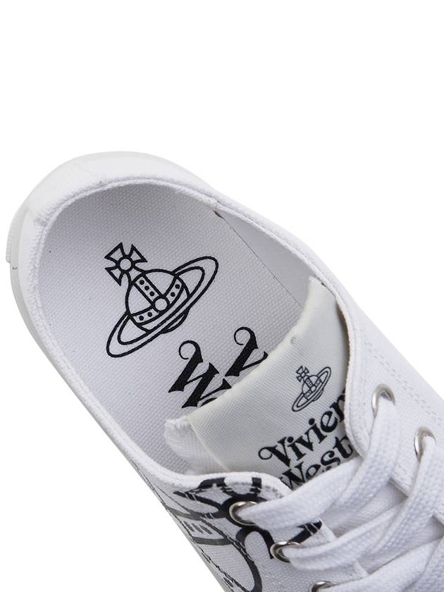 ORB Logo Low Top Sneakers White - VIVIENNE WESTWOOD - BALAAN 8