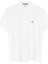 Stretch Piquet Regular Polo Shirt White - CP COMPANY - BALAAN 2