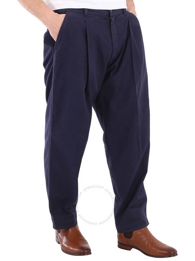 Sportivo Navy Relaxed Chino Pants Trousers - MONCLER - BALAAN 3