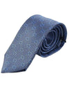 Men's GG Dot Pattern Silk Necktie Blue - GUCCI - BALAAN 1