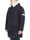 Wappen David TC Down Jacket Navy - STONE ISLAND - BALAAN 5