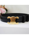 Triope Medium Belt Black Gold Plated 45AK93A01 38NO - CELINE - BALAAN 7