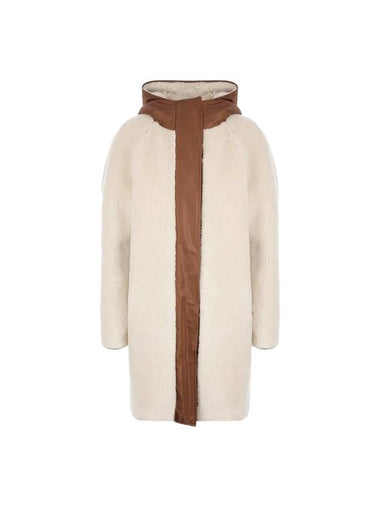 Conway Reversible Parka Brown Beige - LORO PIANA - BALAAN 1