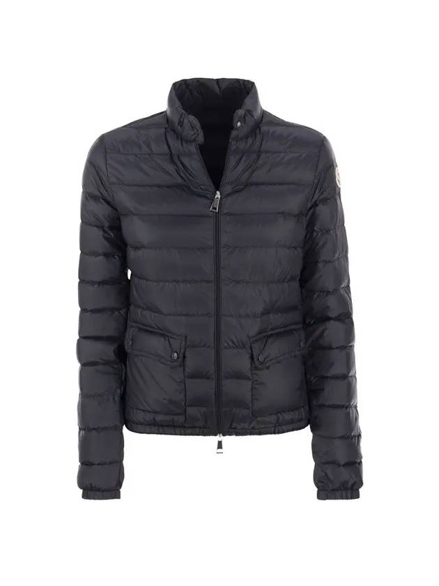 Lans Short Down Jacket Night Blue - MONCLER - BALAAN 1