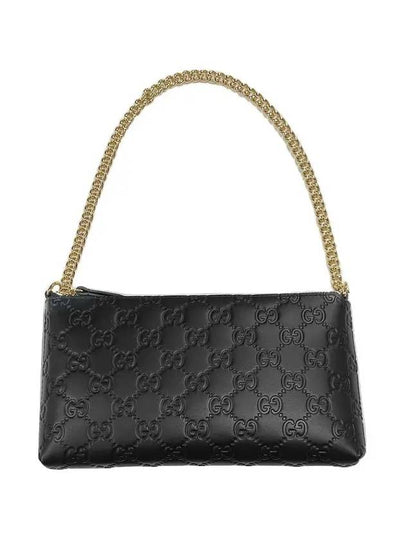 Microshima Mini Chain Shoulder Bag Black - GUCCI - BALAAN 2