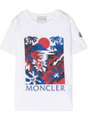 Kids Graphic Printing T Shirt 8C000 39 83907 S05 - MONCLER - BALAAN 2