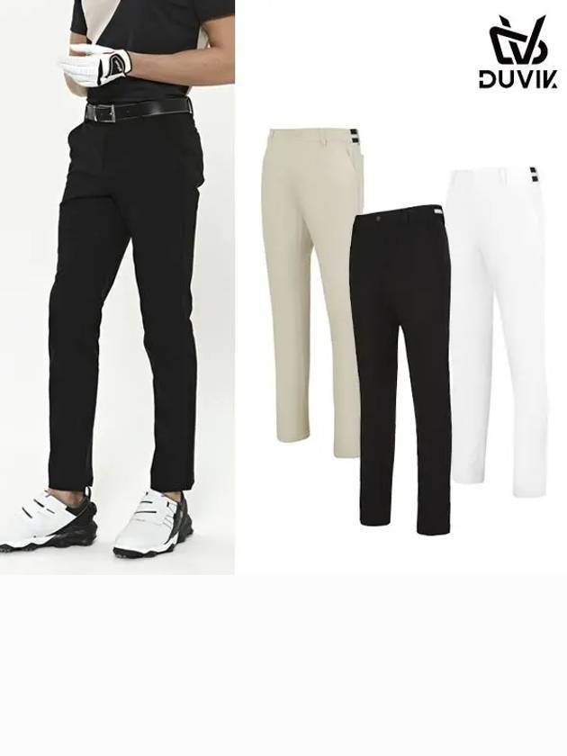 4 WAY spandex back banding golf pants DD2MPT301WH - DUVIK - BALAAN 2