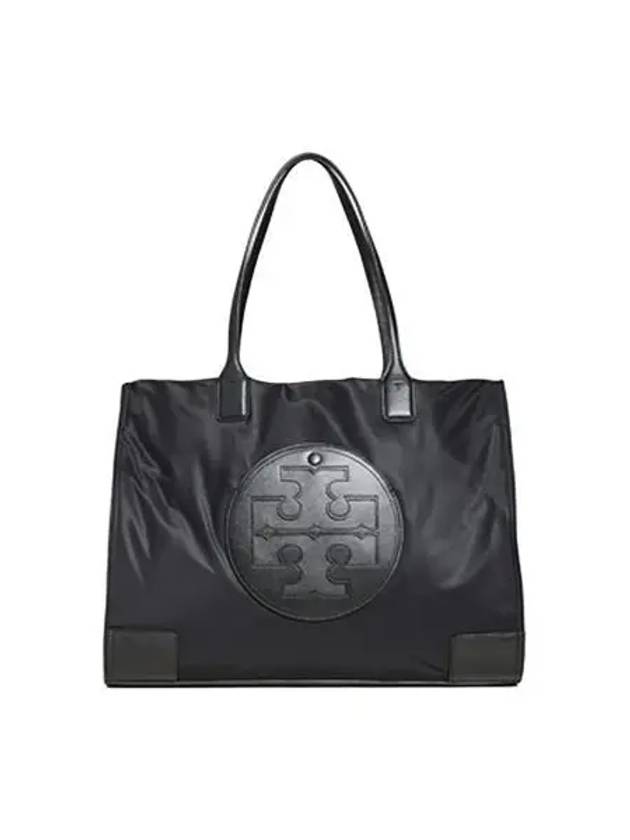 Ella Large Nylon Tote Bag Black - TORY BURCH - BALAAN 2