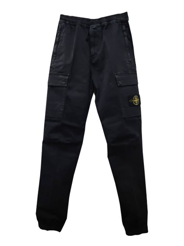 Wappen Patch Cargo Track Pants Black - STONE ISLAND - BALAAN 3