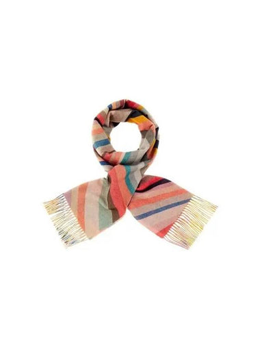 Women s Multi Cashmere Wool Scarf - PAUL SMITH - BALAAN 1