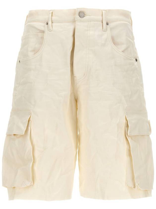 Purple Brand 'High Shine Cargo' Bermuda Shorts - PURPLE BRAND - BALAAN 1