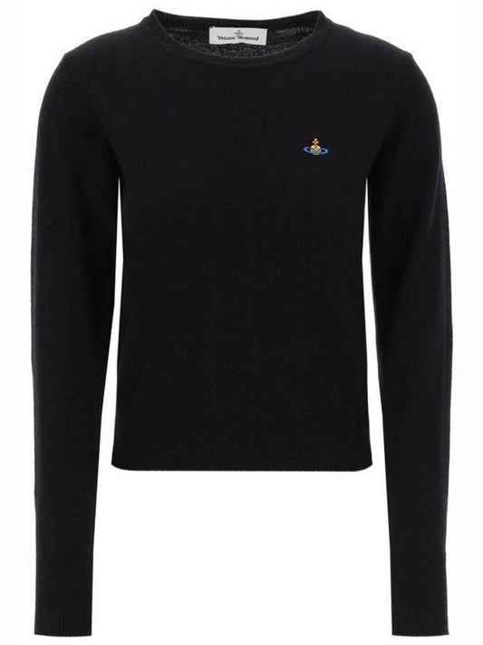 Bea Jumper Knit Top Black - VIVIENNE WESTWOOD - BALAAN 1