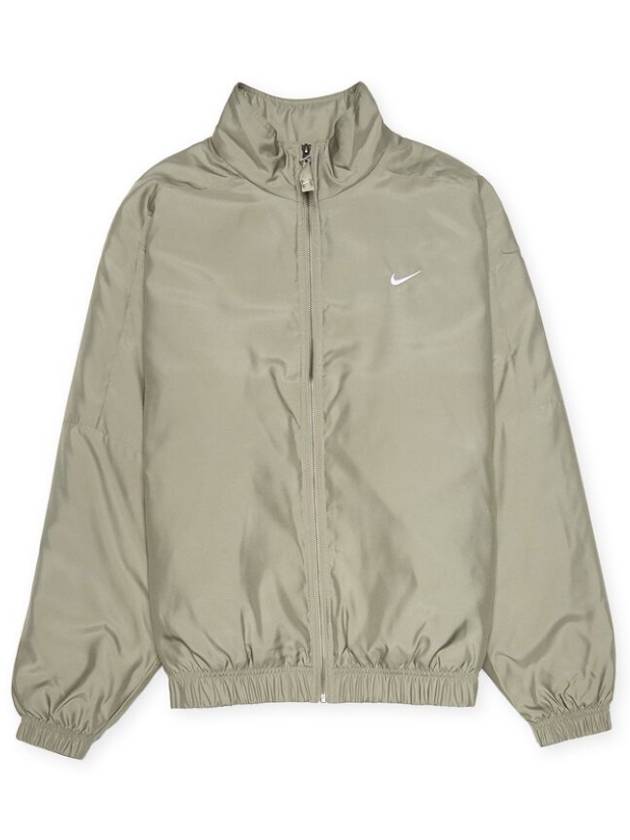 Sportswear NRG Solo Swoosh Satin Bomber Jacket Light Army - NIKE - BALAAN 2