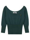 Women's Bebe Knit Top Green - VIVIENNE WESTWOOD - BALAAN 2