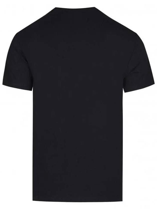 Logo Cotton Short Sleeve T-Shirt Black - ALEXANDER MCQUEEN - BALAAN 3