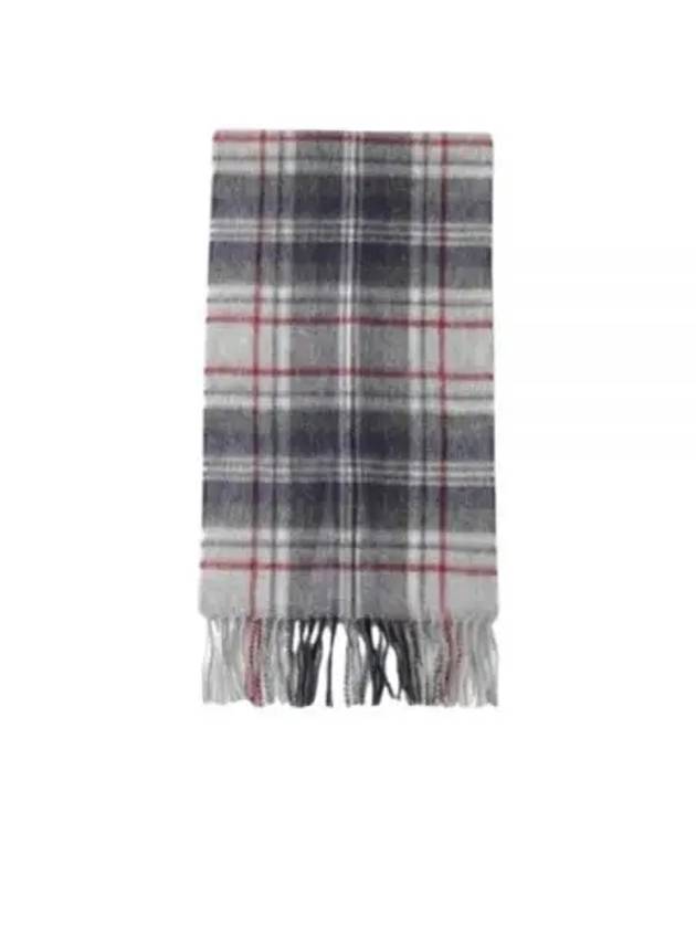 New Check Tartan Muffler Blue Granite - BARBOUR - BALAAN 2