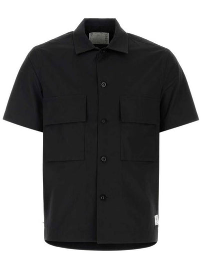 Long Sleeve Shirt 2403365M 001 Black - SACAI - BALAAN 2