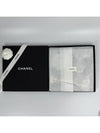 Camellia Silk Scarf Black A39577 - CHANEL - BALAAN 8