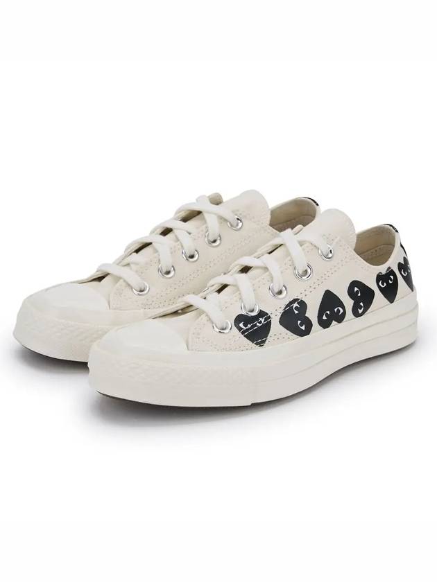 Heart Logo Chuck Taylor All Star Low Top Sneakers White - COMME DES GARCONS PLAY - BALAAN 4