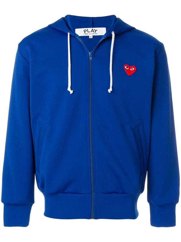 Redwappen Hooded ZipUp Blue P1T172 - COMME DES GARCONS - BALAAN 1